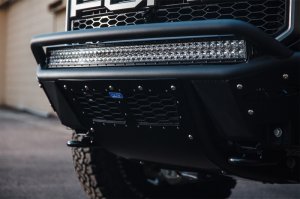 Ford F-150 Raptor Front Bumper - Addictive Desert Designs - Stealth R - Hammer Black - `17-`18 Ford F-150 Raptor Front Bumper - Addictive Desert Designs - Stealth R - Hammer Black - `17-`18